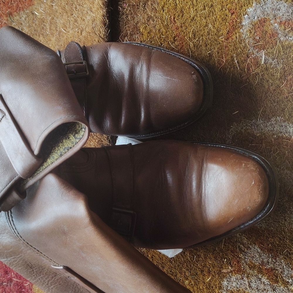 Women's Brown Genuine Leather Boots! - Picture 4 of 4